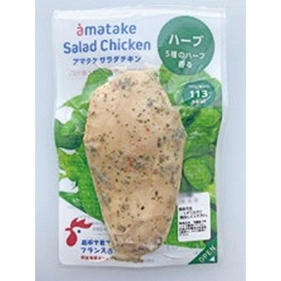 (株)甘竹食品Amatake-香草味即食鸡胸-100g/件